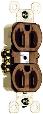 LEGRAND Pass Seymour 3232TU Duplex Outlet 15A 125V Brown