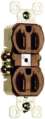 LEGRAND Pass Seymour 3232TU Duplex Outlet 15A 125V Brown