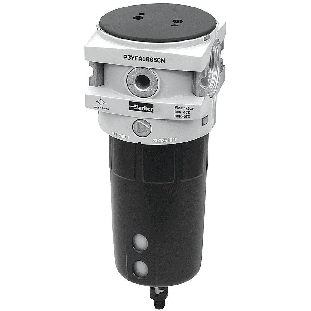 PARKER Parker P3YFA98ESAN Compressed Air Filter 1 in Npt 170 Scfm