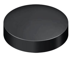 DELTANA Deltana SCF100U19 Round Flat Screw Cover Black