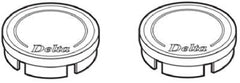 DELTA FAUCET Delta Faucet Co RP19659 Clear Chrome Button Set