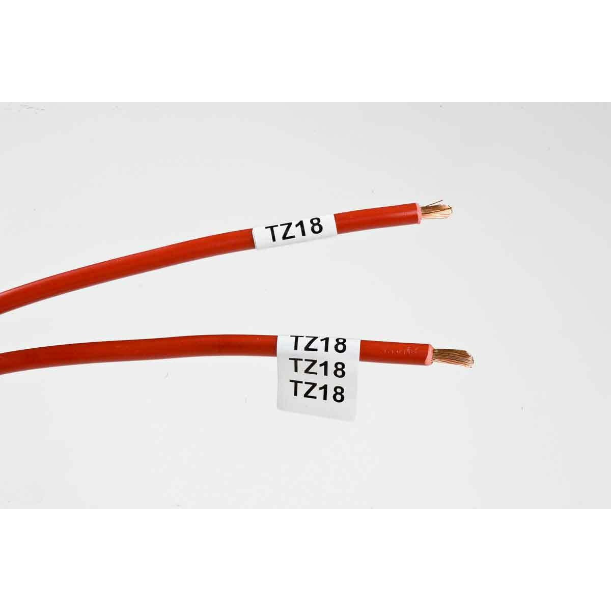 BRADY Brady X-11-498 IDXPERT Repositionable Vinyl Cloth Wire and Cable Label 0.75 in H x 0.5 in W 275 Labels Cartridge