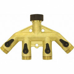 GILMOUR Gilmour 800434-1001 Brass Hose Shut-off Valve 3/4 Inch