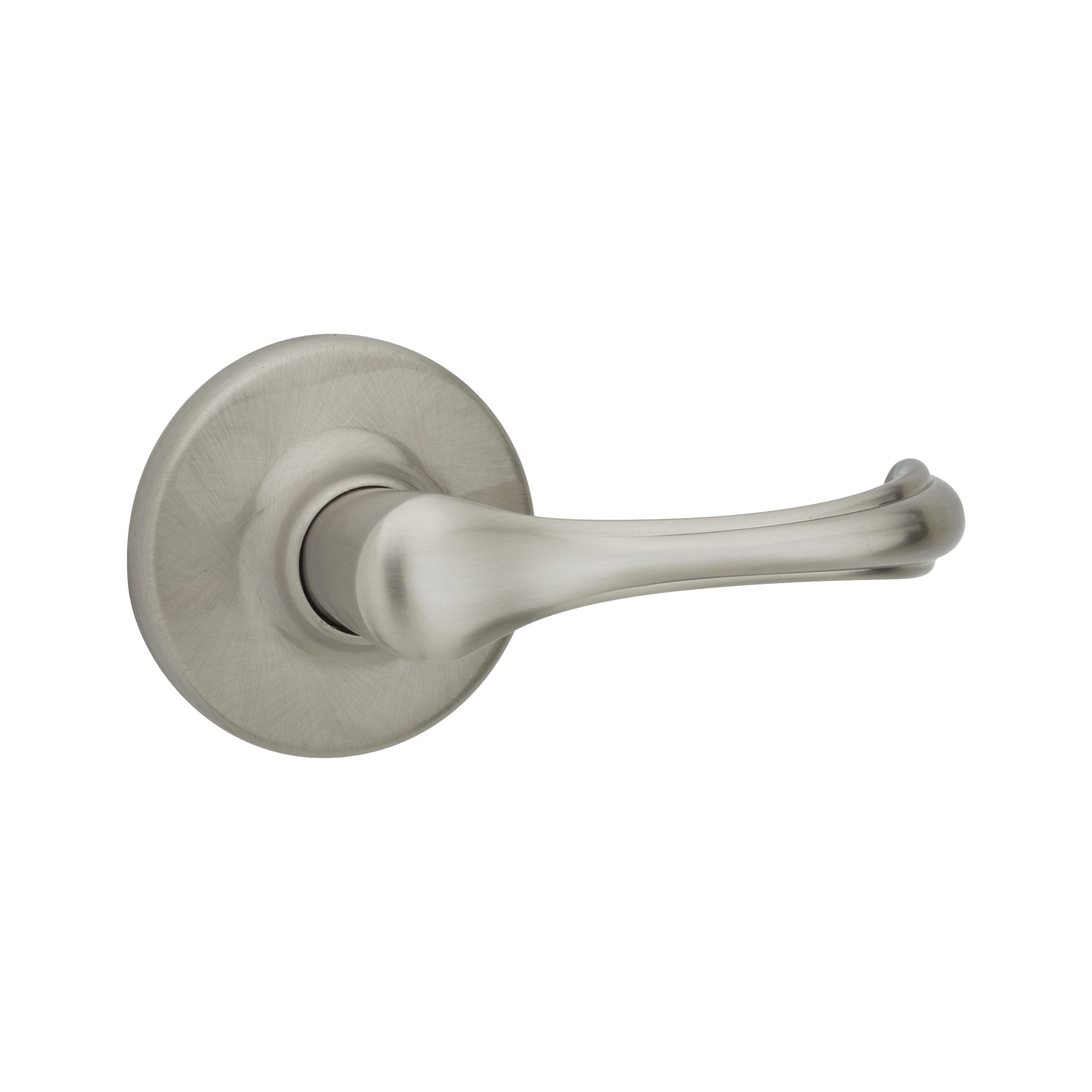 KWIKSET Kwikset 966DNL-15.UNIV Dorian Lever Handleset Trim Satin Nickel