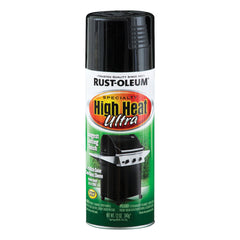 RUST-OLEUM Rust-Oleum 241169 High Heat Ultra Enamel Spray 1200°F (12 Ounce Pack of 1)