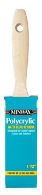 MINWAX Minwax 427310008 Polycrylic Stain Brush 1.5 Inches