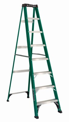 LOUISVILLE LADDER Louisville Ladder FS4008 Fiberglass Step Ladder 8 Ft 225 Lb