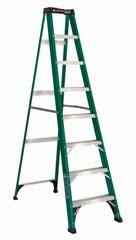 LOUISVILLE LADDER Louisville Ladder FS4008 Fiberglass Step Ladder 8 Ft 225 Lb