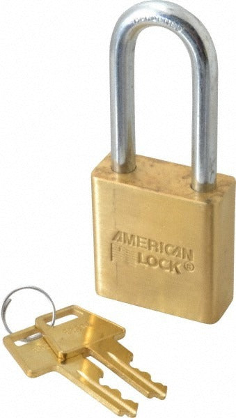 AMERICAN LOCK American Lock A21 Steel Padlock Keyed Different 5-pin