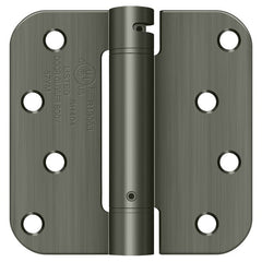 DELTANA Deltana DSH4R515A Spring Hinge 4x4 in Antique Nickel