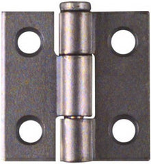 NATIONAL HARDWARE National Mfg N141-606 Light Narrow Hinge 1x1 in Zinc 2 Pack