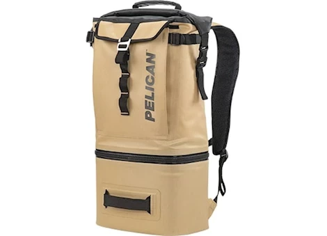 PELICAN Pelican SOFT-CBKPK-COYOTE Dayventure Backpack Cooler 20 Quart (SOFT-CBKPK-COYOTE)