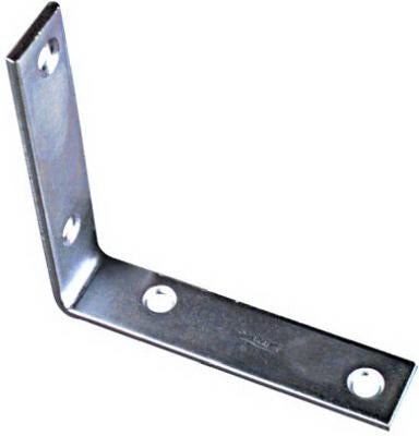 NATIONAL HARDWARE National Mfg N220-145 Zinc Corner Iron 4x7/8 in 10-pack
