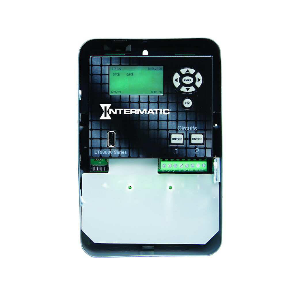 INTERMATIC Intermatic ET90215C Astronomic Electronic Timer Switch 120-277V 30A SPDT 2-Circuit