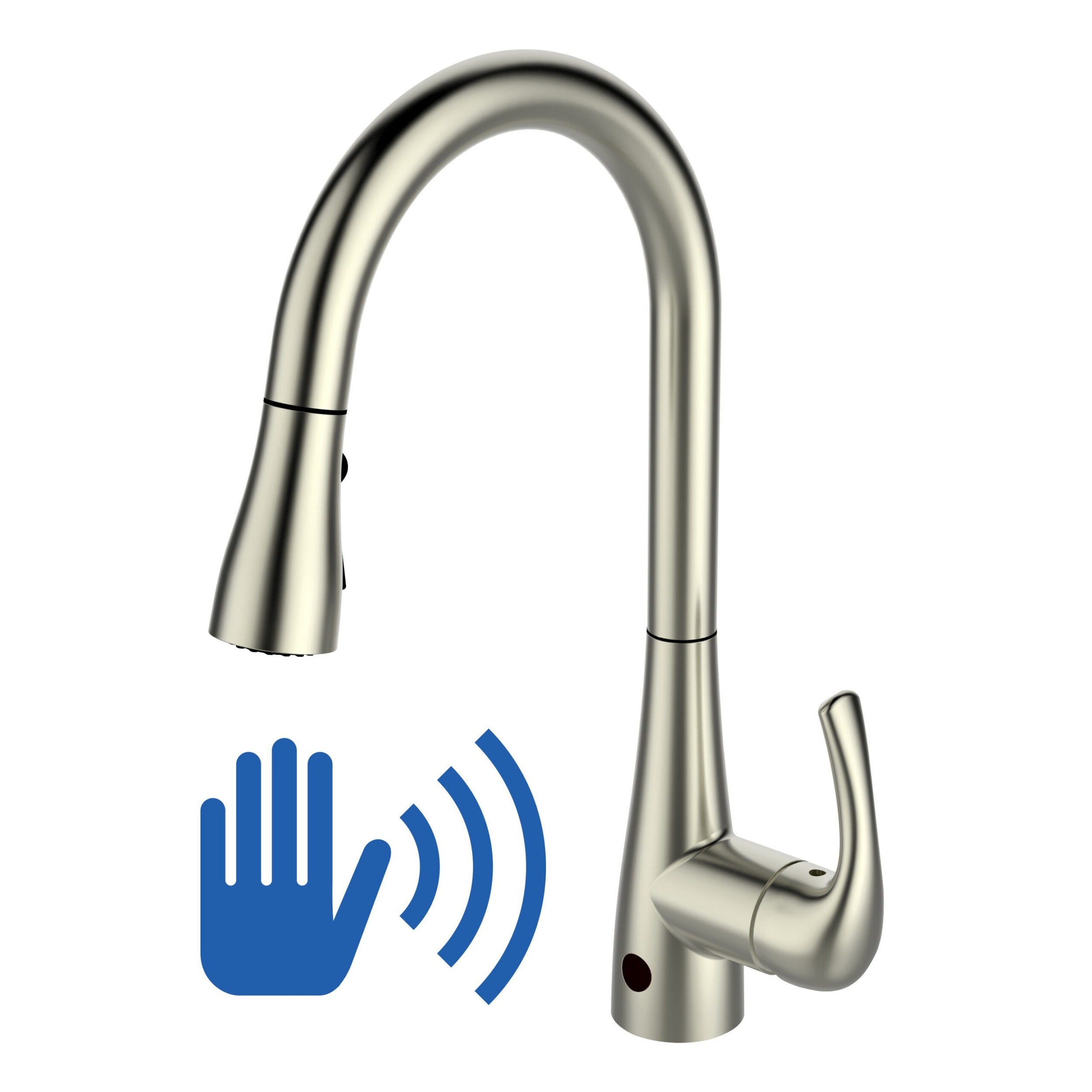 DAKOTA Dakota Plumbing DSF-18KHF01BN Sensor Pulldown Kitchen Faucet