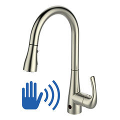 DAKOTA Dakota Plumbing DSF-18KHF01BN Sensor Pulldown Kitchen Faucet