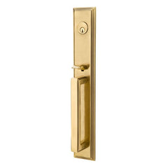 EMTEK Emtek 4212MUS7RH Milano Lever Melrose Handleset French Antique