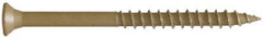 FASTENMASTER Omg Inc FMGD212-350 Gold Deck Screws 2.5 in 350 Pack