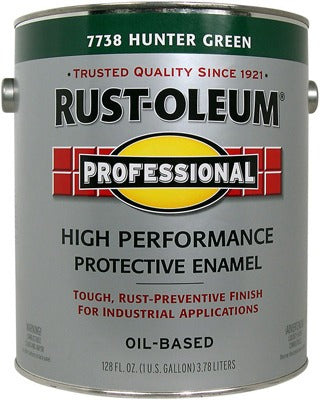 RUST-OLEUM Rust-oleum 242254 Gloss Enamel Paint 1 Gallon Hunter Green