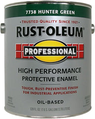 RUST-OLEUM Rust-oleum 242254 Gloss Enamel Paint 1 Gallon Hunter Green