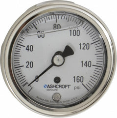 ASHCROFT Ashcroft 94906 Pressure Gauge 0-160 Psi 2.5 in Dial Npt