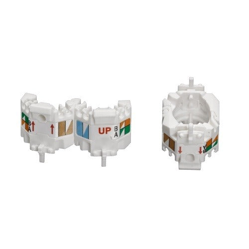 LEVITON Leviton Telcom AXUJK-BWM Bulk Utp Wire Manager White