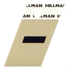 HILLMAN Hillman Fasteners 840548 Reflective Hyphen Sign 1.5in Black