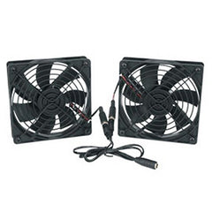 MIDDLE ATLANTIC Middle Atlantic T5-DCFANKIT-1 Dc Fan Kit 2-fan 80mm 50 Cfm