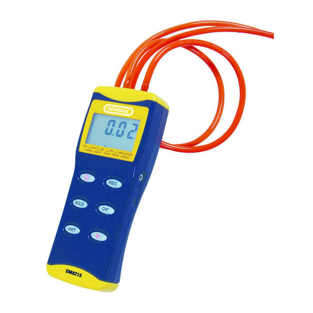 GENERAL FILTERS General DM8215 Handheld Digital Manometer 15 Psi