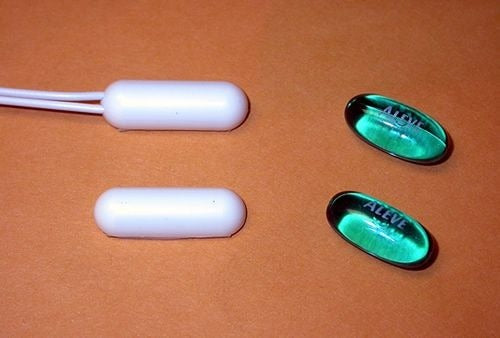 TANE ALARM Tane Alarm tane-pillslwh Pill Type Side Lead Contact White