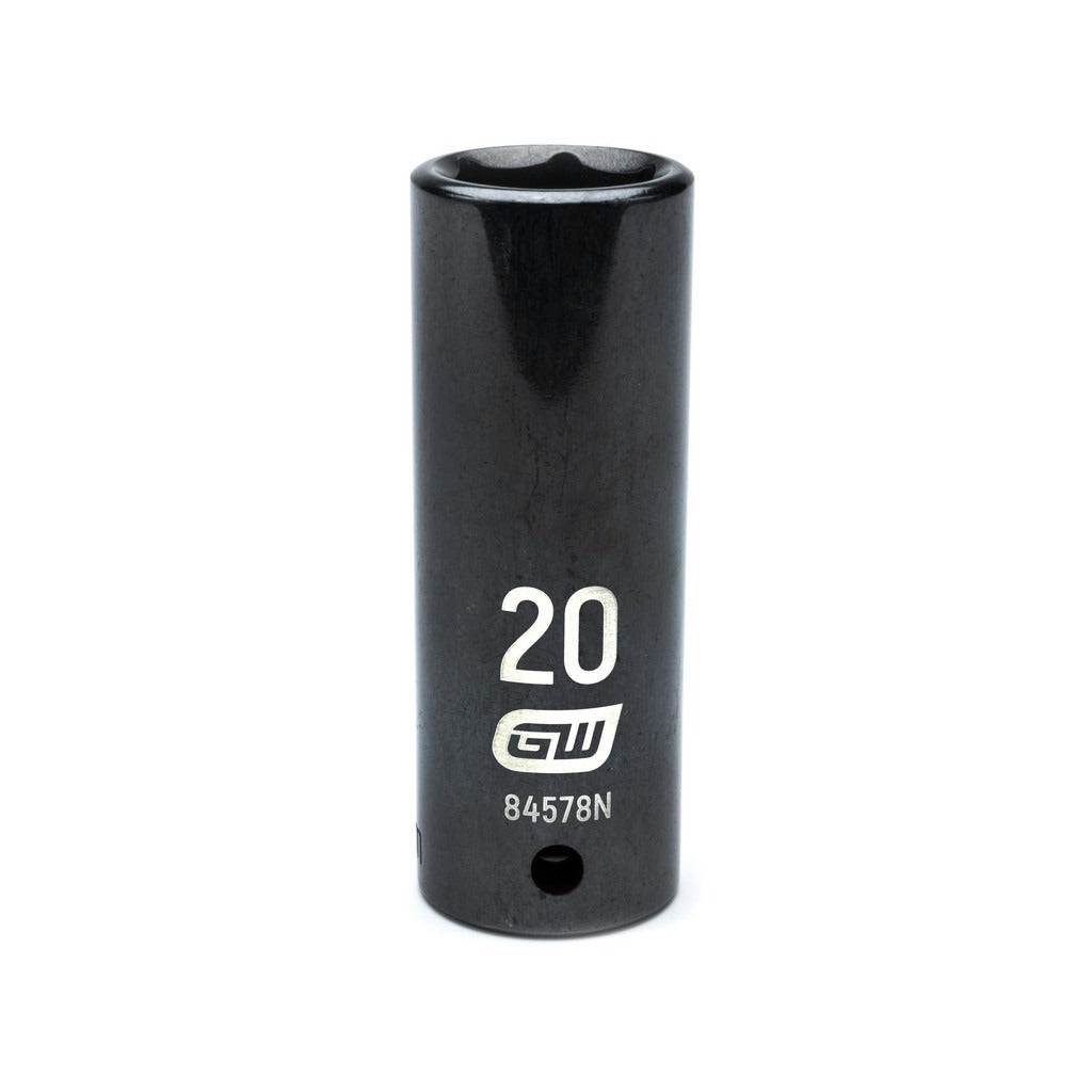 GEARWRENCH Gearwrench 84578N 1/2 in Drive 20mm Impact Socket 6-point