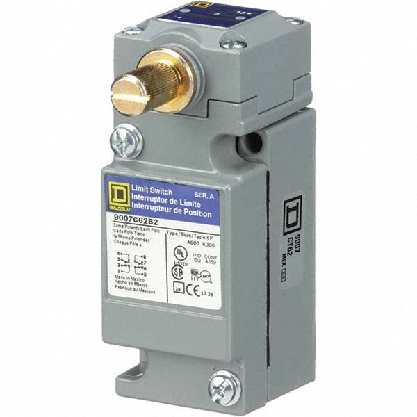 SCHNEIDER ELECTRIC Square D 9007C62B Limit Switch Dpdt 2NC/2NO Rotary Head