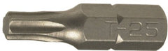 HILLMAN Hillman Fasteners 9498 T25 Star Drive Bit 2in 2-pack