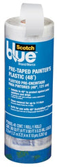 3M 3M PT2093EL-48 Pre-taped Painters Plastic 48x90 Ft