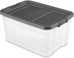 STERILITE Sterilite 14763V06 Stacker Box 76 Quart (1 Pack)