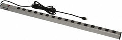 WIREMOLD Wiremold UL402BD Power Outlet Strip 16-outlet 120V 15A
