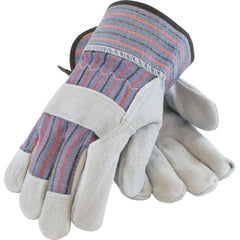 PROTECTIVE INDUSTRIAL PRODUCTS Protective Industrial Products PID847532L Protective Leather Palm Work Gloves Large 12/Pack