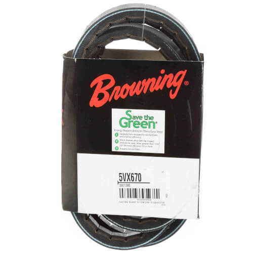 BROWNING 5VX670 V-BELTS & PULLEYS
