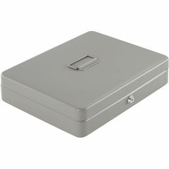 SPARCO Sparco SPR15500 all-steel locking cash box 10-compartment tray 10.5 x 15 x 2 in