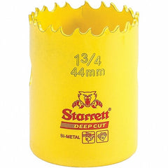 STARRETT Starrett 00434 Hole Saw 1-3/4 in Hss Variable Pitch