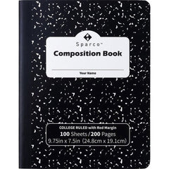 SPARCO Sparco SPR00333 Composition Book College Ruled 100 Sheets 12-Pack
