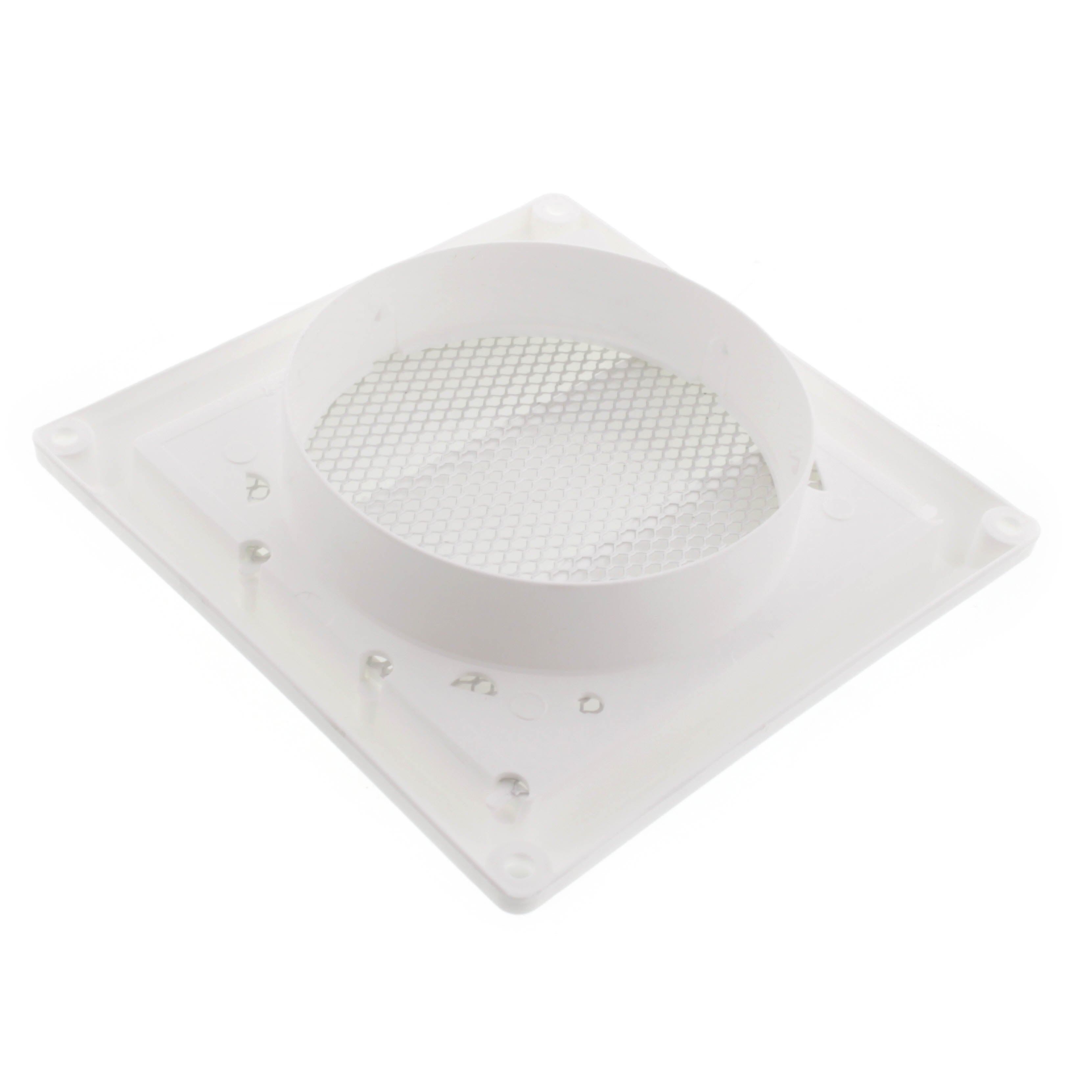 LAMBRO INDUSTRIES Lambro Industries 604W 4 Inch White Air Intake Vent