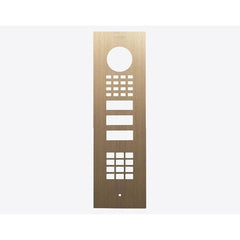 DOORBIRD Doorbird 423899759 Intercom Faceplate Burnished Brass