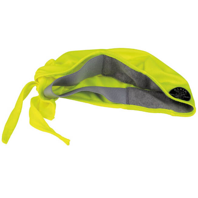 KLEIN TOOLS Klein Tools 60546 Cooling Do Rag High-Visibility Yellow 2-Pack