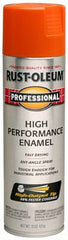 RUST-OLEUM Rust-oleum 7555-838 Spray Enamel Paint Safety Orange