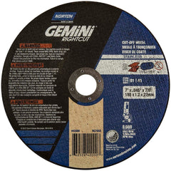 NORTON Norton 66252842000 Cutoff Wheel 7in Aluminum Oxide Type 1