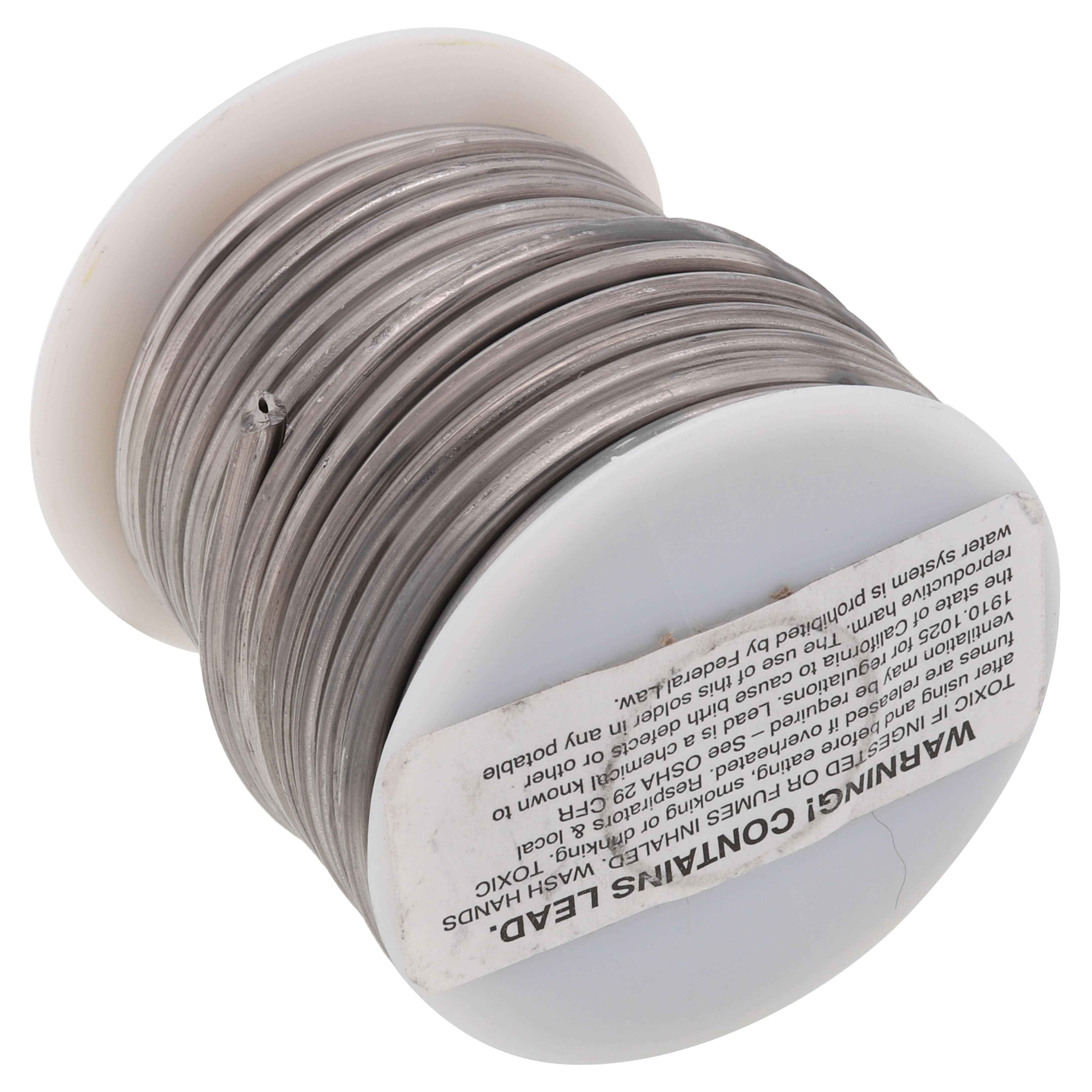 HARRIS Harris 60R61 Wire Solders, Spool, Resin Core, 1/8 in, 60% Tin, 40% Lead