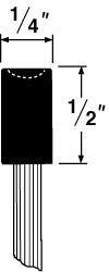 NORTON Norton 61463624434 B72 Mounted Point Medium Aluminum Oxide