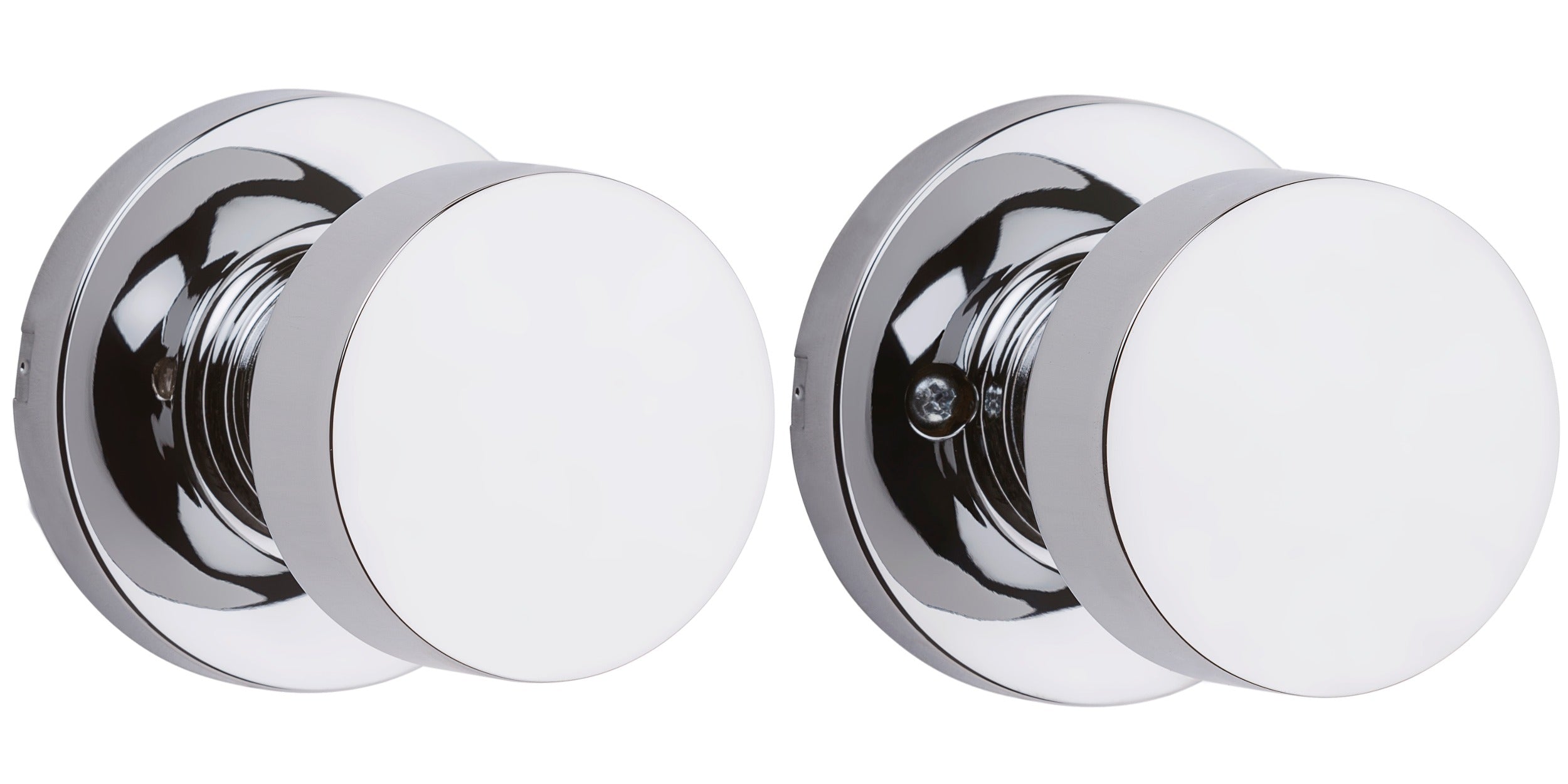 KWIKSET Kwikset 720PSKRDT-26 Pismo Passage Knob Bright Chrome