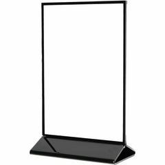 DEFLECTO Deflecto DEF4429 Double-Sided Sign Holder with Base 5 inches x 7 inches (4429)